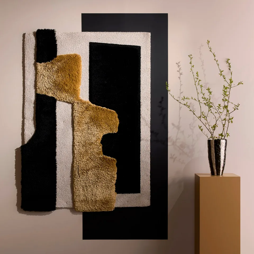 Toniton Tones Art Rug Ockra teppe 70x100 cm
