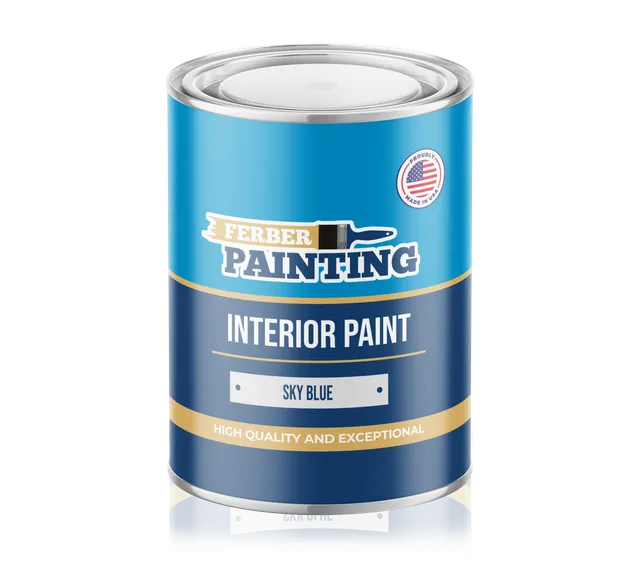 Ferber Painting interiørmaling himmelblå matt dekkevne