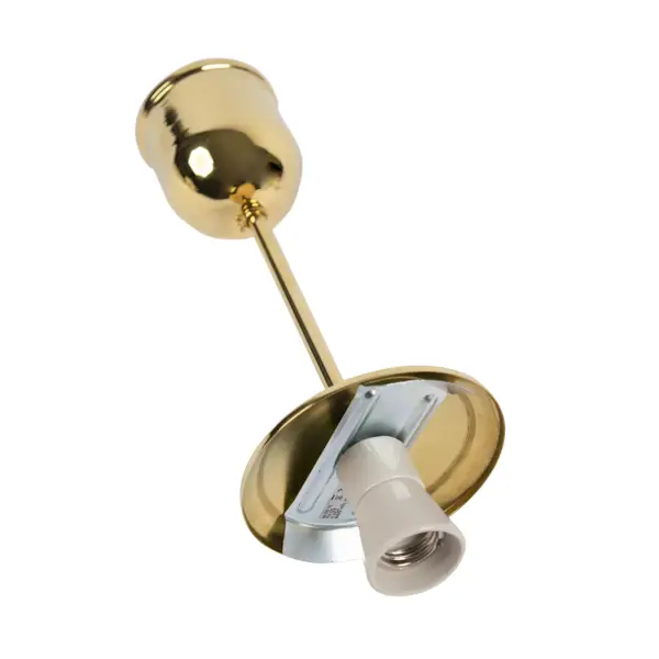 Gysinge Bikupa taklampe gul messing kort
