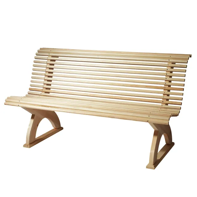 Gysinge Sommarro hagesofa umalt furu 150 cm