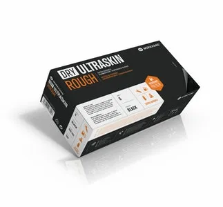 C. Christoffersen 1G Dry Ultraskin Rough hanske sort 100pk