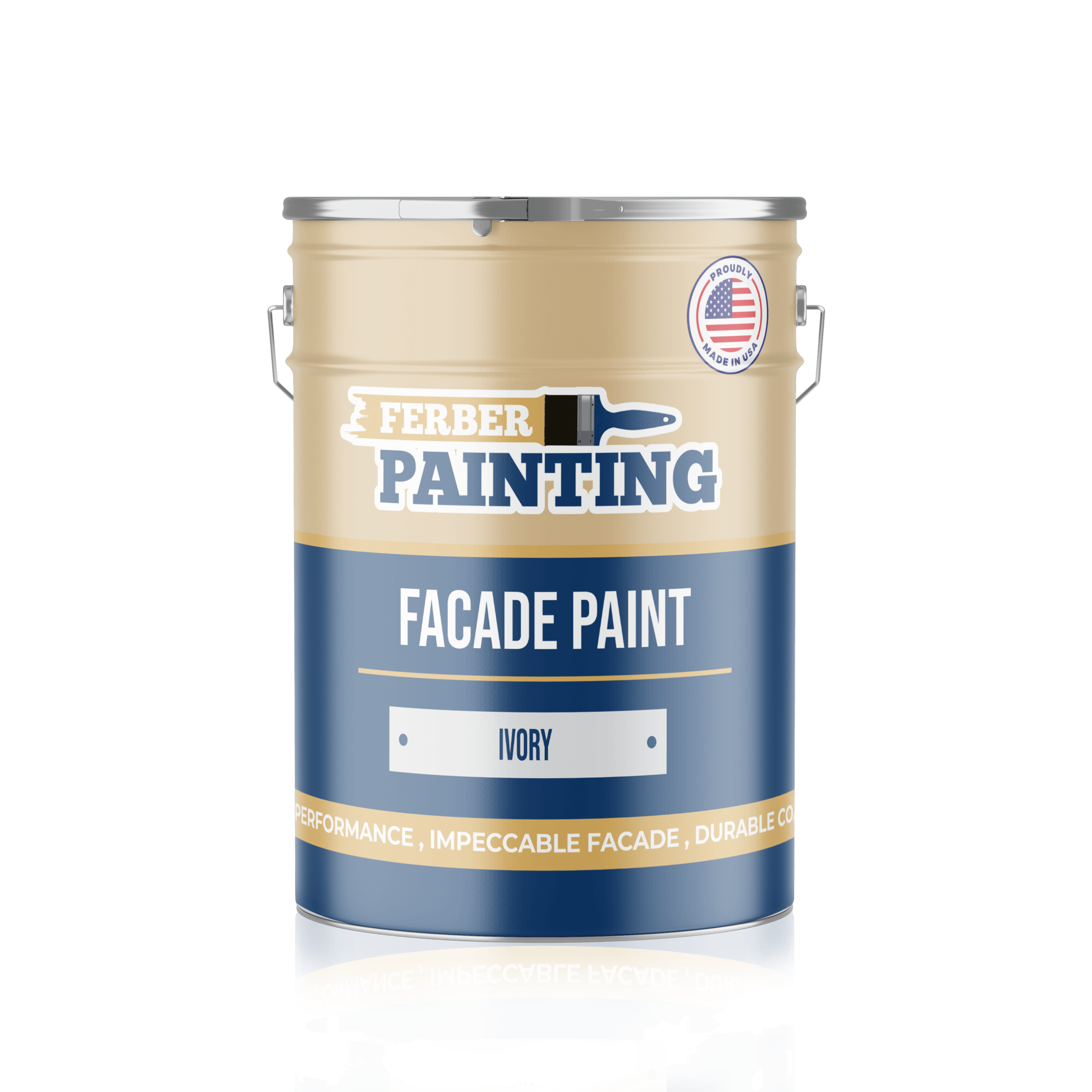 Ferber Painting fasademaling elfenben matt slitesterk