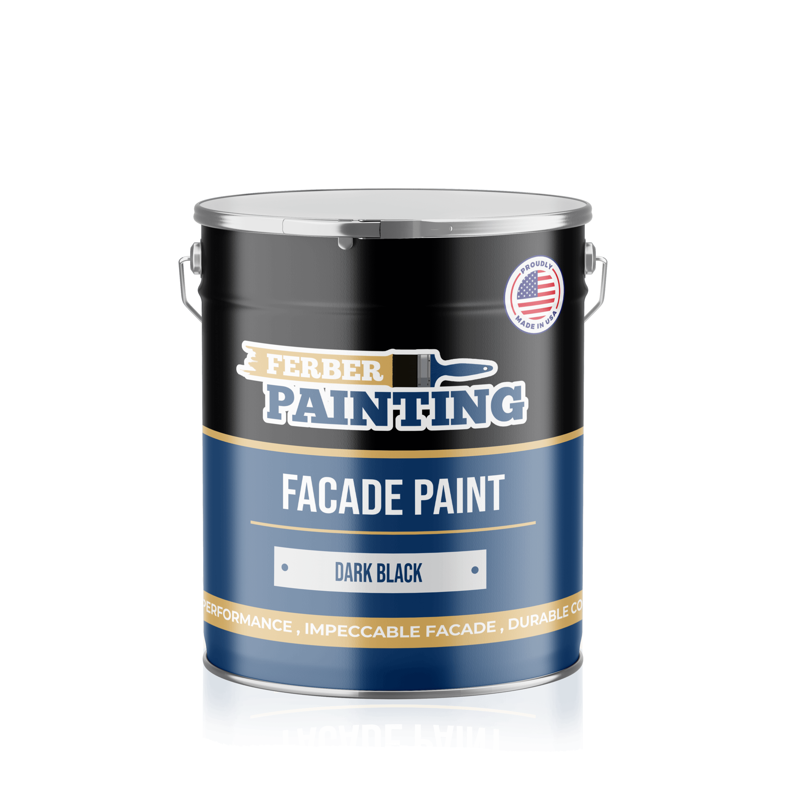 Ferber Painting Facade Dark Black fasademaling værbestandig