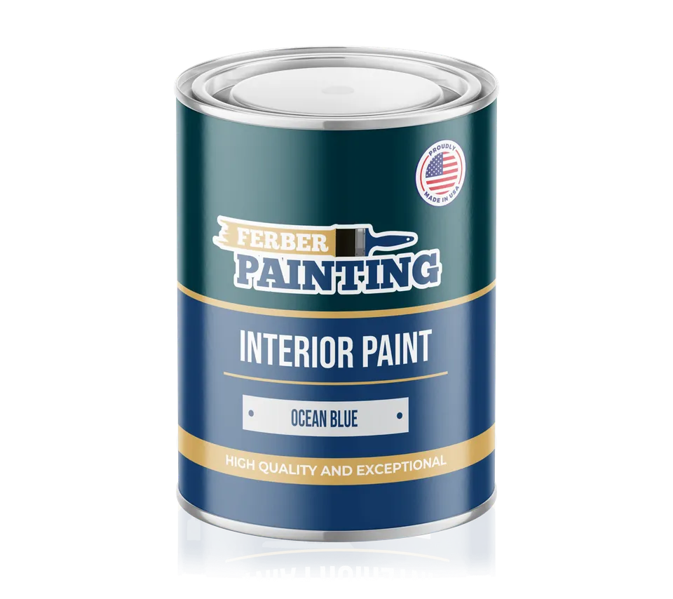 Ferber Painting interiørmaling havblå matt vaskbar