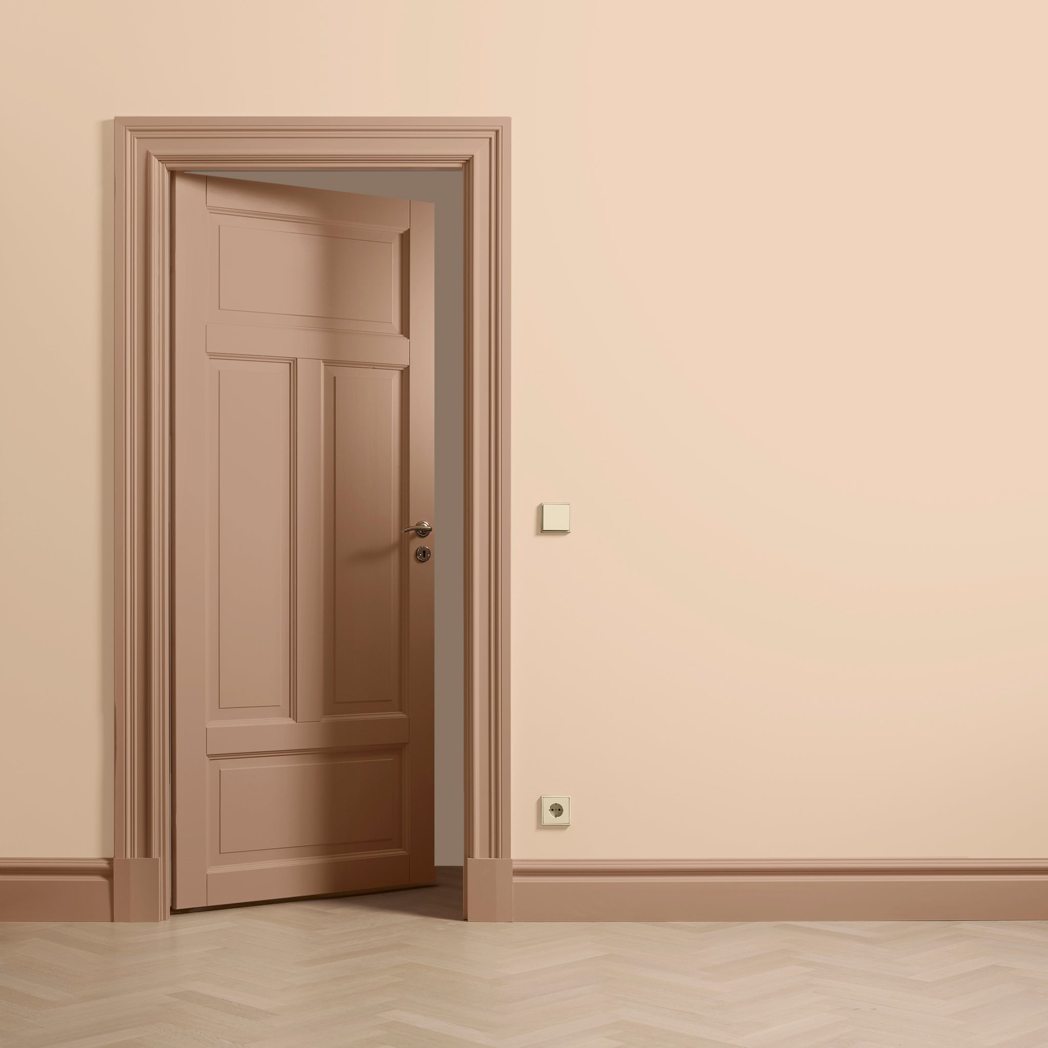 Toniton Soft Pink 01 veggmaling proveark matt