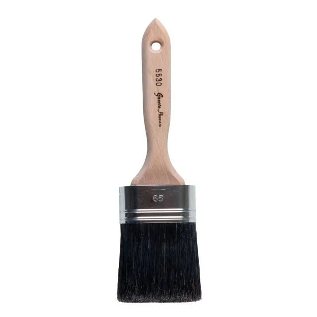 Gysinge Oval Anstryker pensel 65 mm svinebust