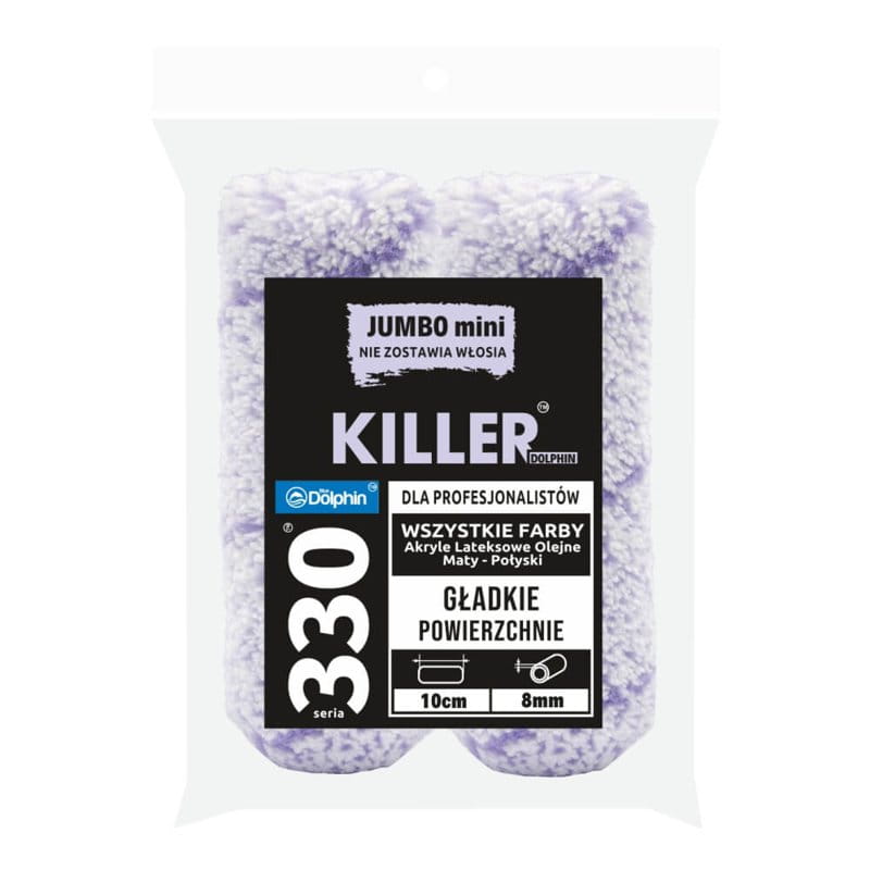 Blue Dolphin Killer Microfiber Blend malerull glatt resultat