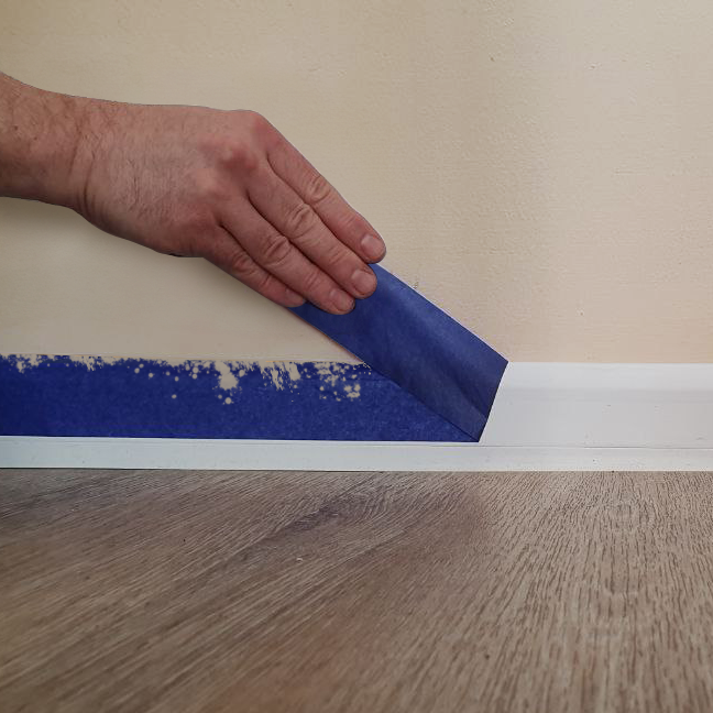 Blue Dolphin maskeringsteip proff til skarpe kanter