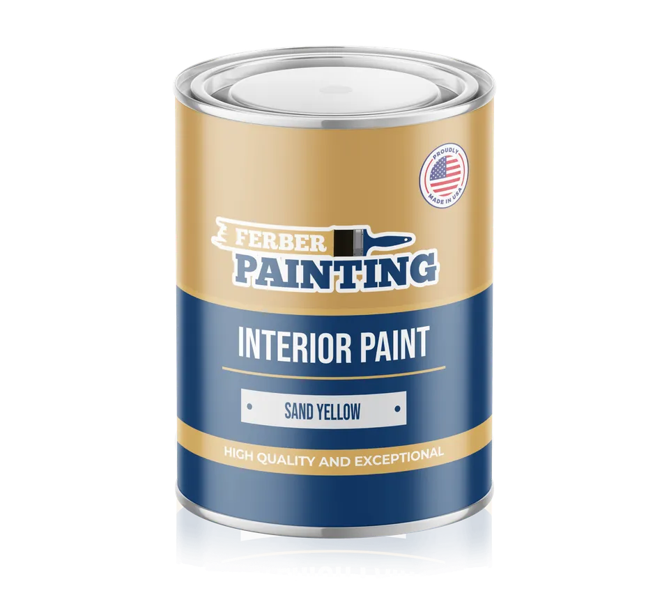 Ferber Painting Interior Paint interiørmaling sandgul dekkende