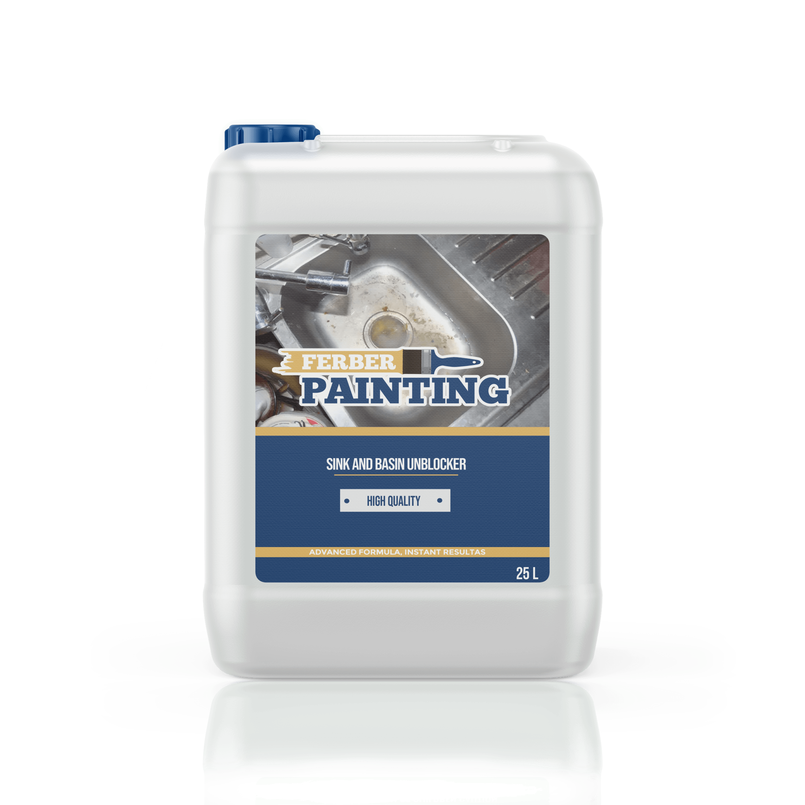 Ferber Painting avløpsåpner vask og servant 1 liter