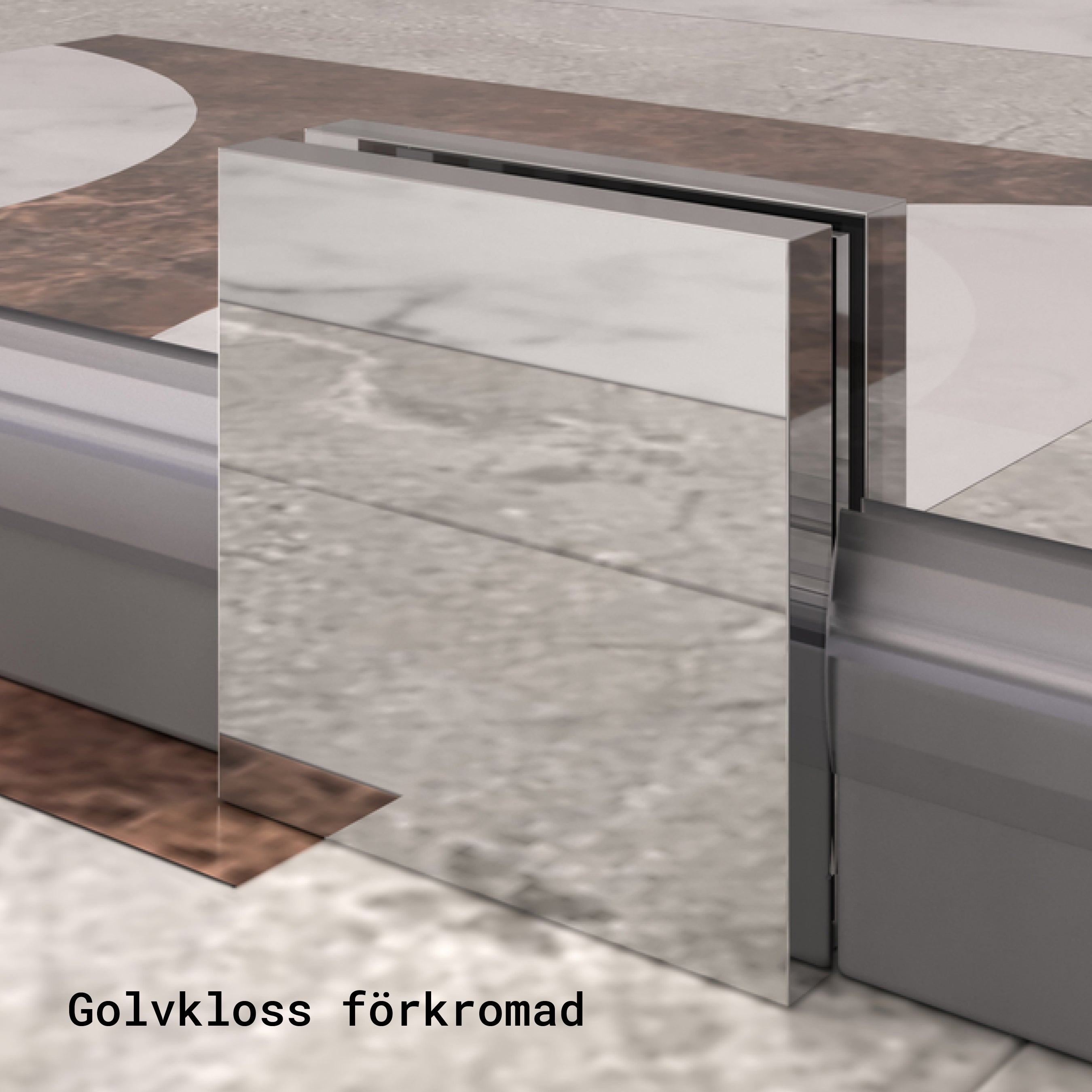 Toniton Rib dusjvegg 78 cm ribbeglass innsynsbeskyttelse