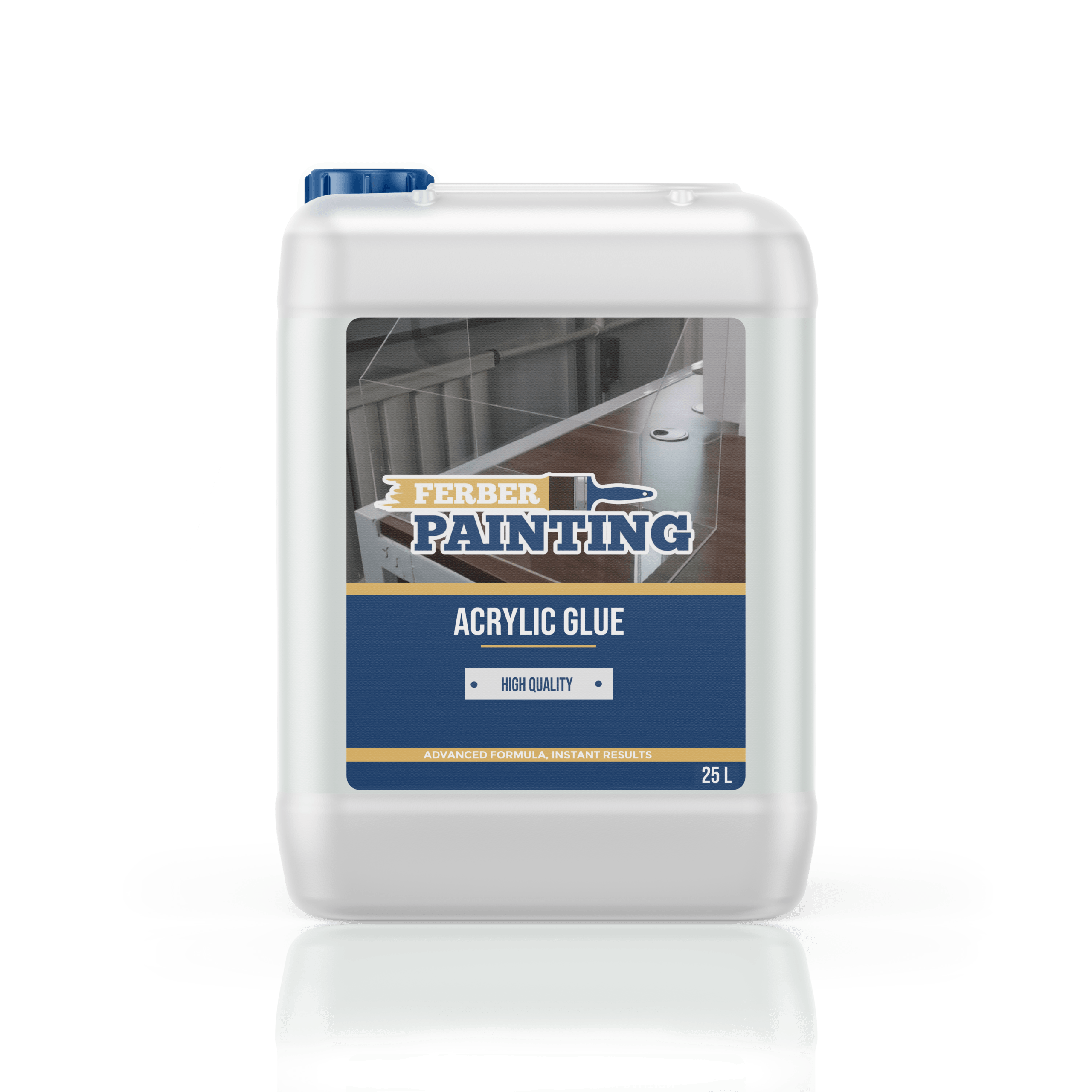Ferber Painting Acrylic Glue lim akryl klar presis