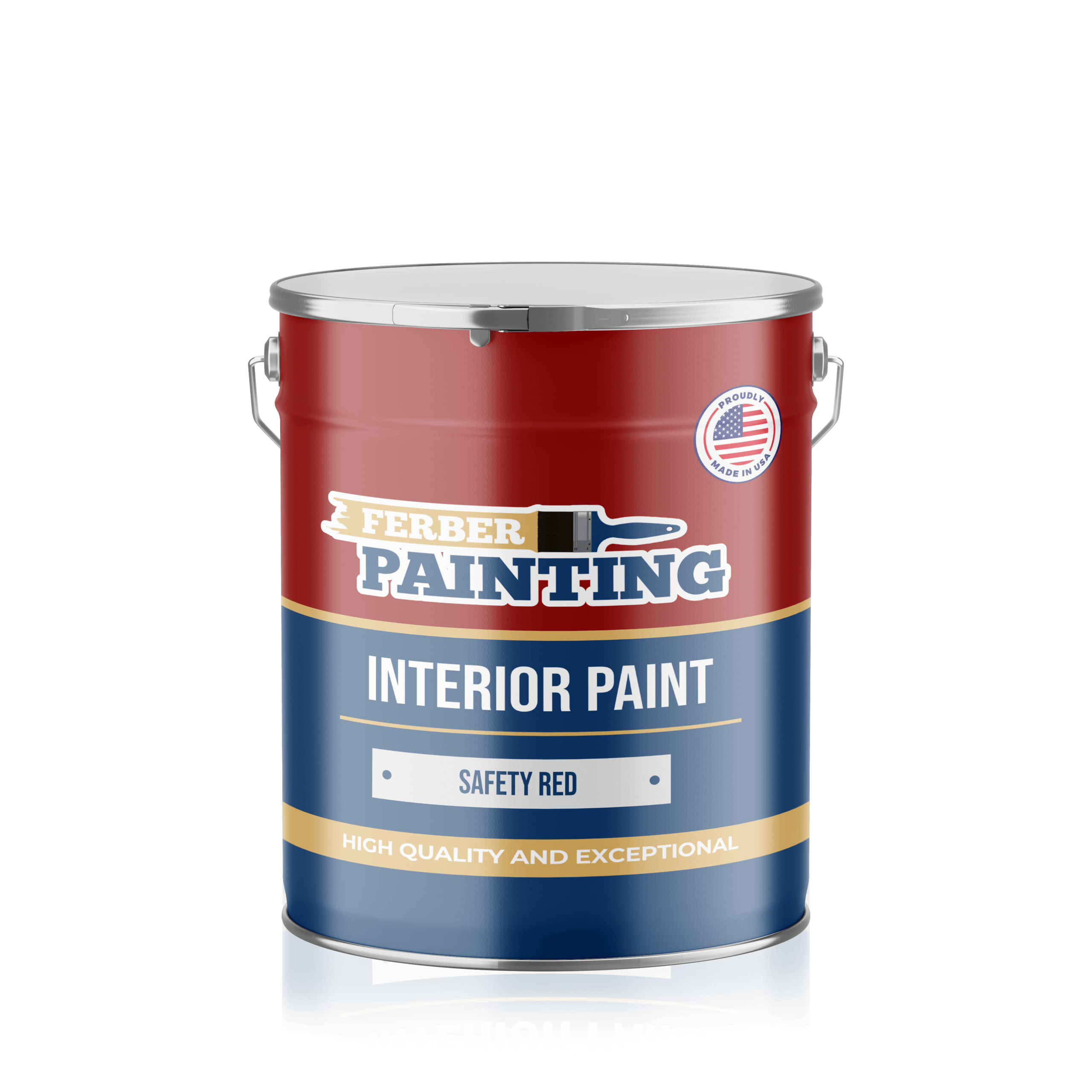 Ferber Painting Interior interiørmaling safety rød matt