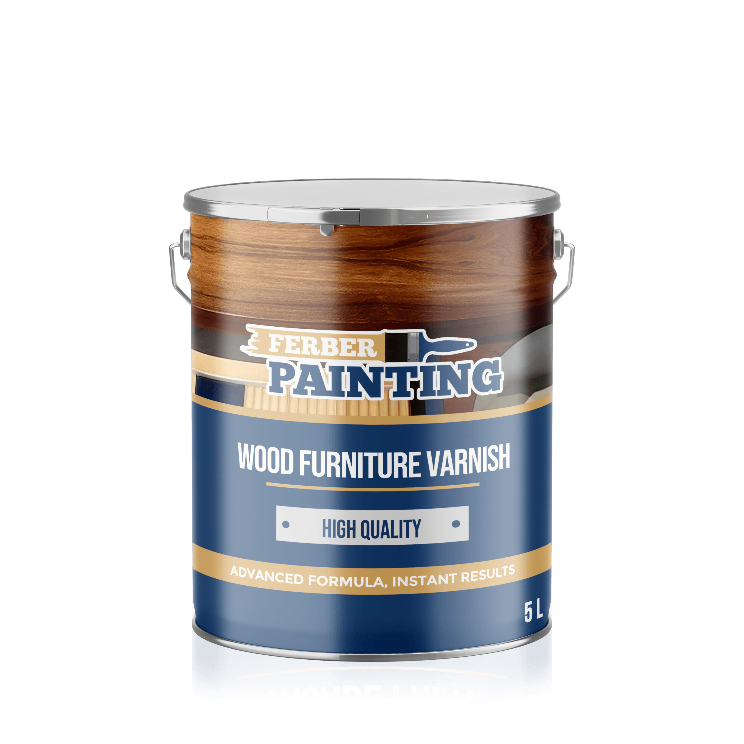 Ferber Painting Wood Furniture Varnish møbellakk slitesterk
