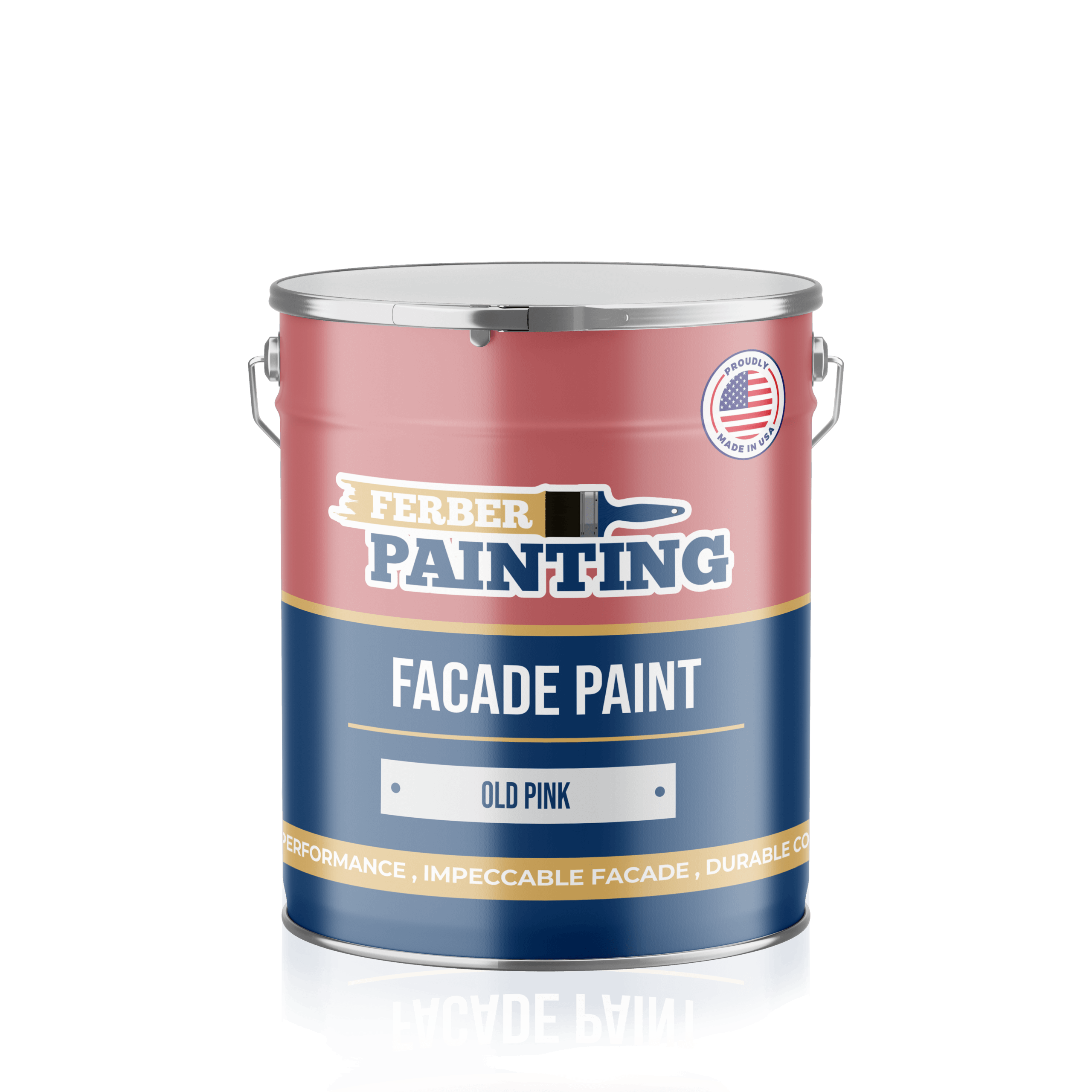 Ferber Painting Facade Paint Old Pink fasademaling rosa matt