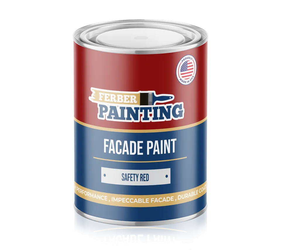Ferber Painting fasademaling signalrød matt utendørs