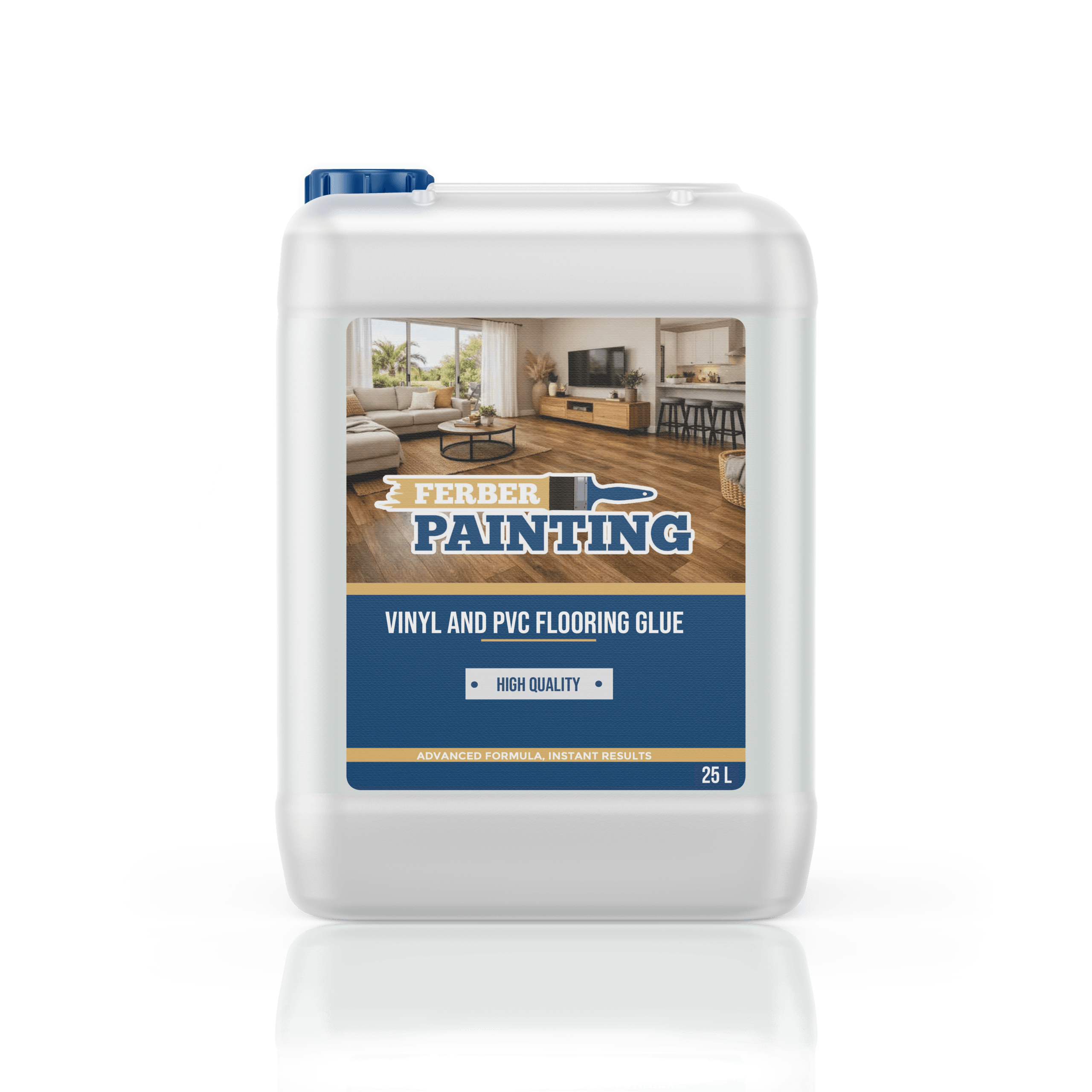 Ferber Painting vinyl- og PVC-gulv lim gulvlegging