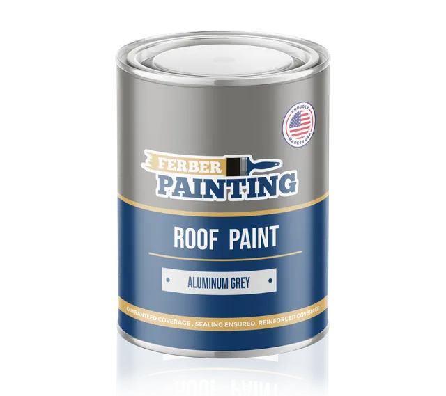 Ferber Painting Roof Paint takmaling aluminiumgrå matt