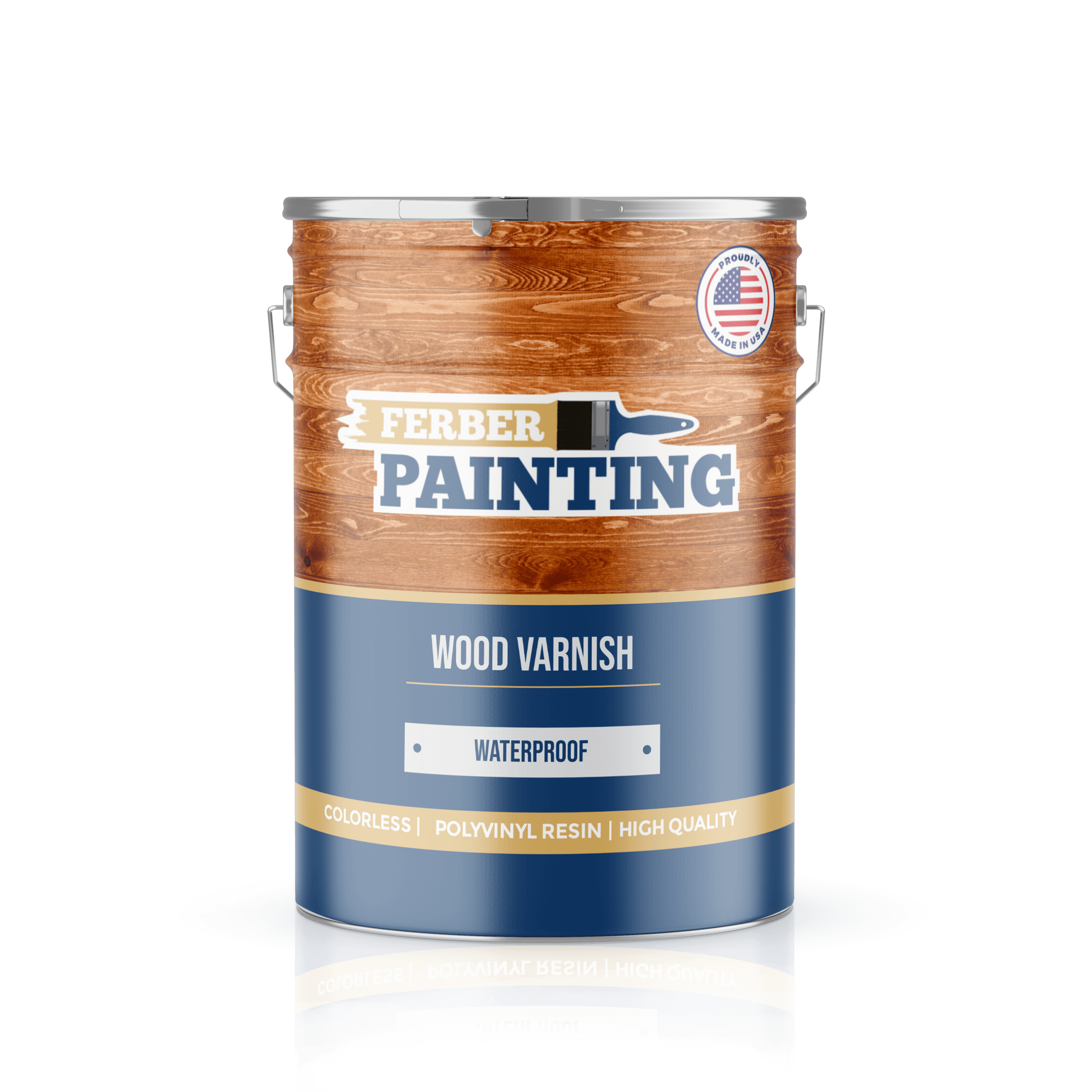 Ferber Painting Wood Varnish trelakk slitesterk blank
