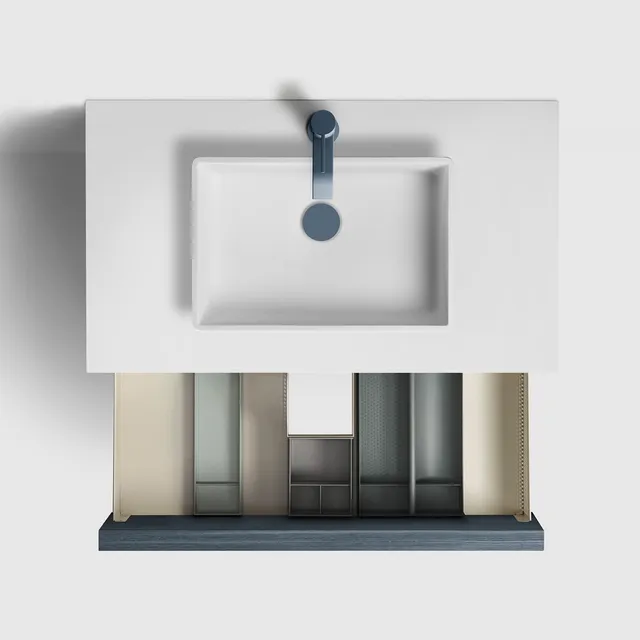 Toniton Universal bunnventil Deep Blue popup
