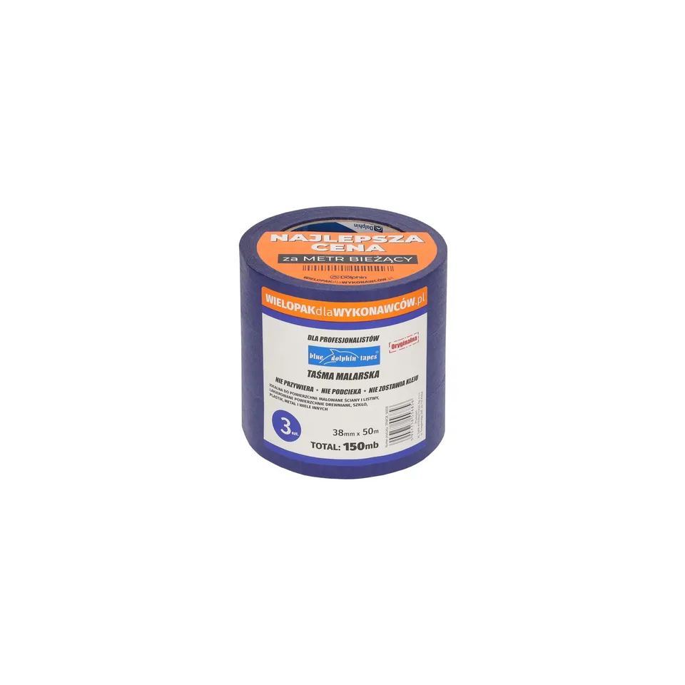 Blue Dolphin maskeringstape flerpakning malertape