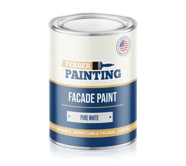 Ferber Painting fasademaling ren hvit 1 l matt