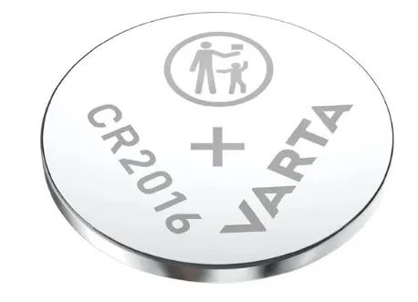 CR2016 batteri lithium 3V knappcelle