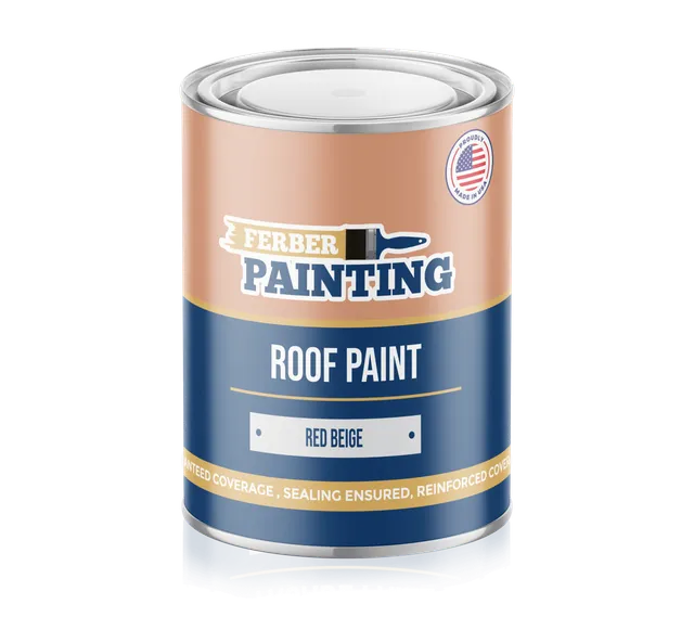 Ferber Painting Roof Paint Red Beige takmaling værbestandig