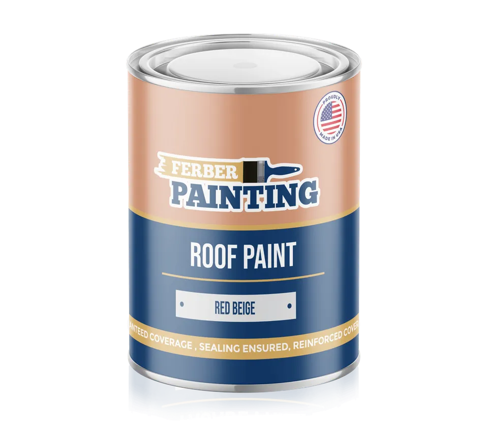 Ferber Painting Roof Paint Red Beige takmaling værbestandig