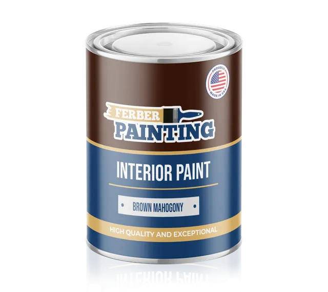 Ferber Painting interiørmaling mahogni brun dekkende