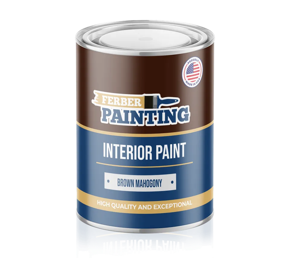 Ferber Painting interiørmaling mahogni brun dekkende