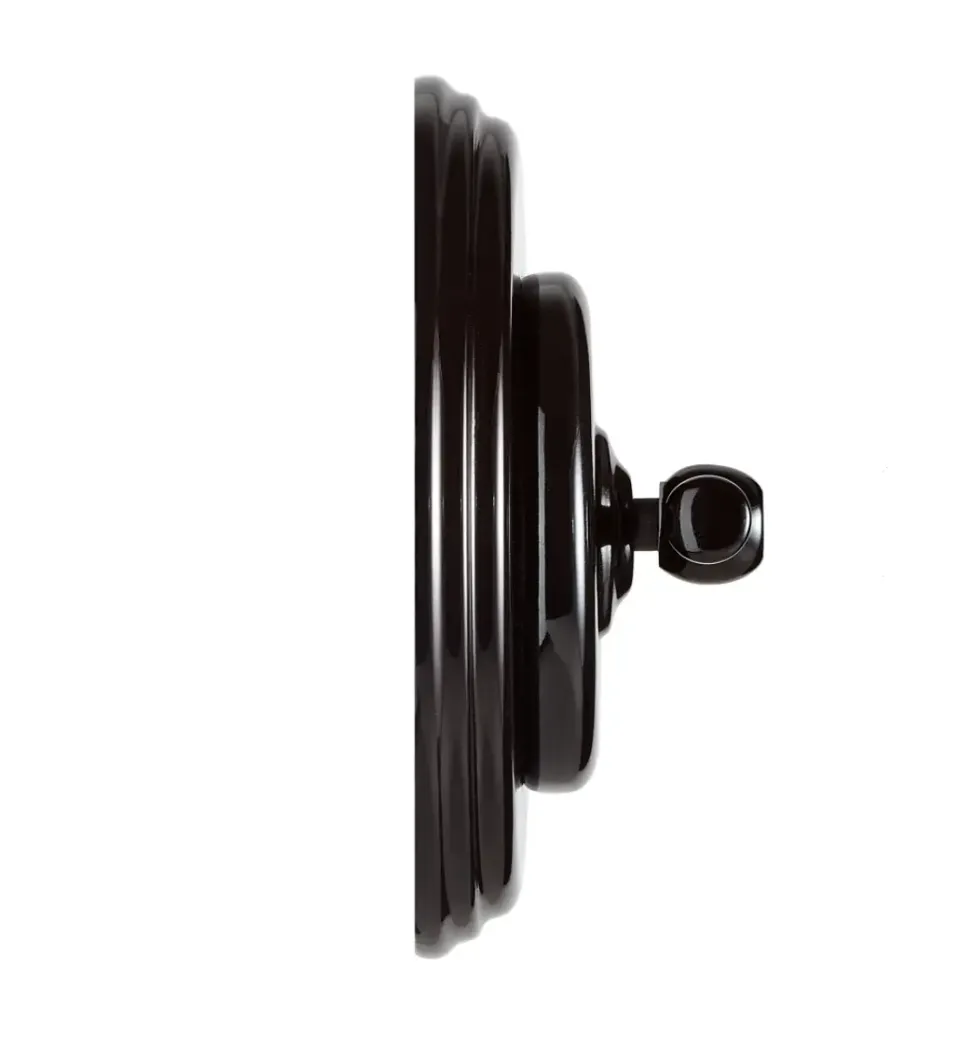 Gysinge dobbel vridimmer porselen svart