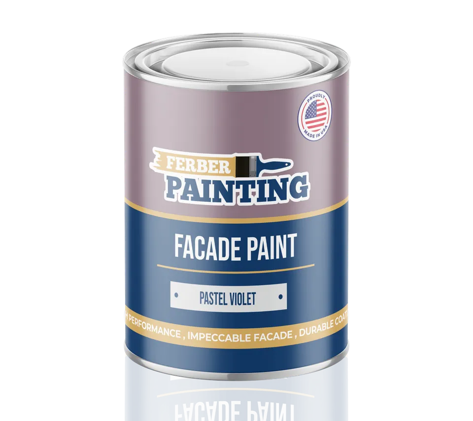 Ferber Painting Facade Paint Pastel Violet fasademaling pastellfiolett