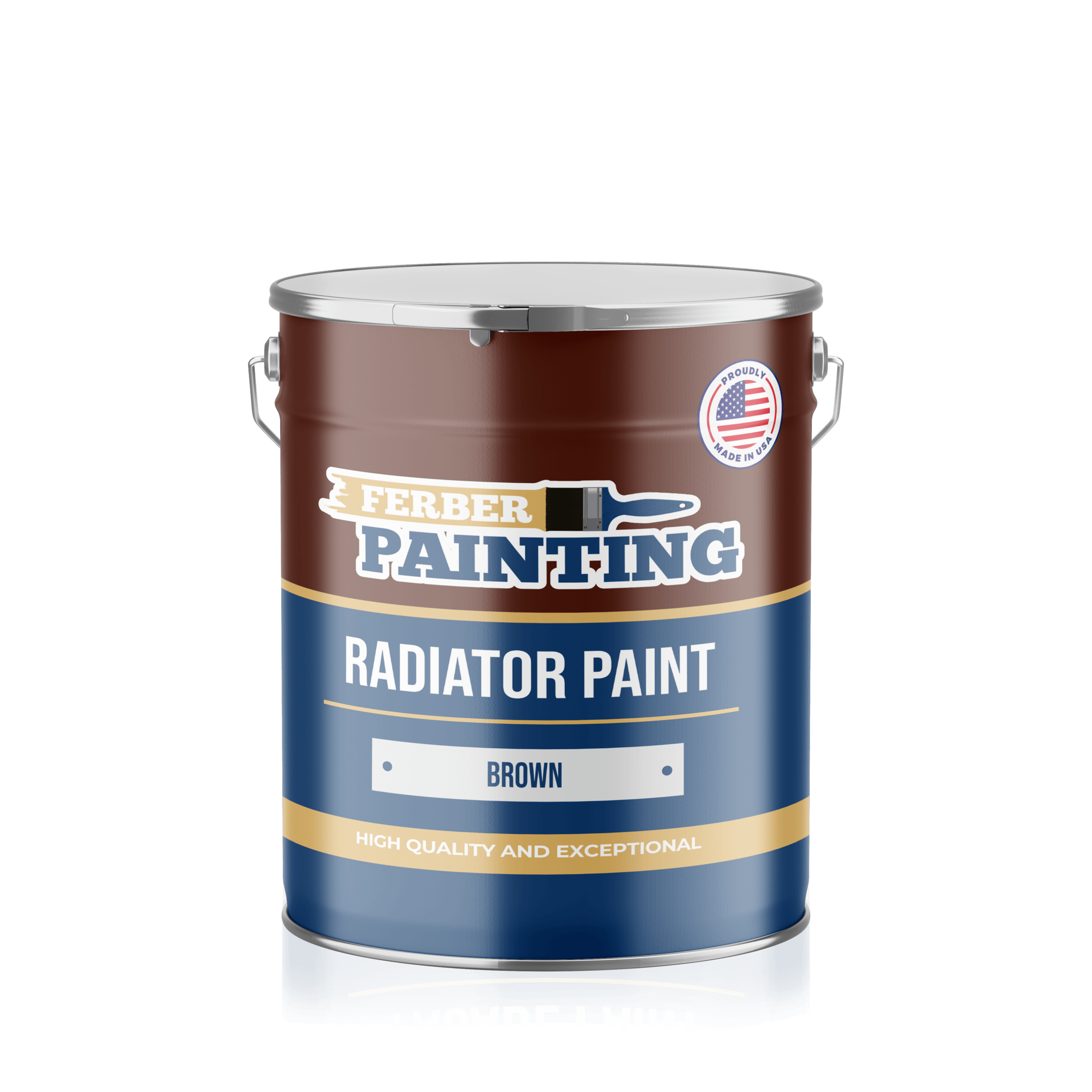Ferber Painting radiatorlakk brun varmebestandig
