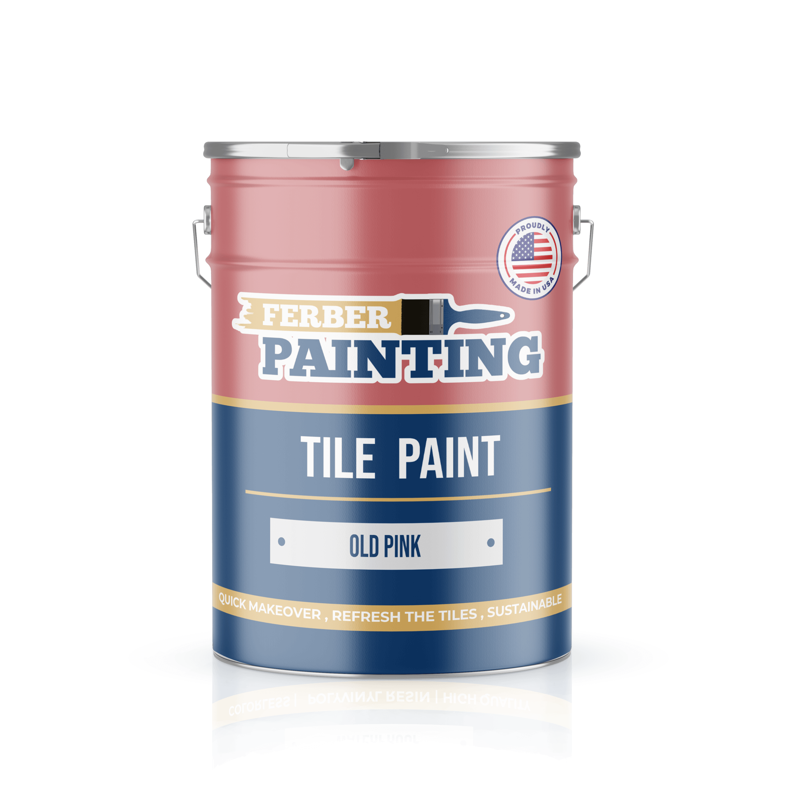 Ferber Painting flismaling gammelrosa vaskbar matt