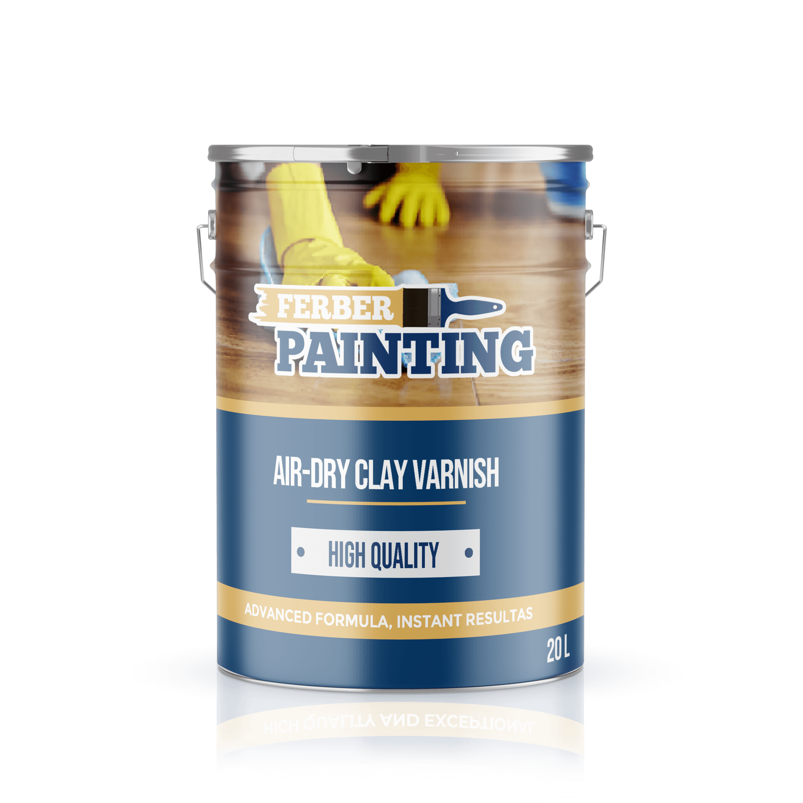 Ferber Painting Air-Dry Clay lakk 1 liter satin