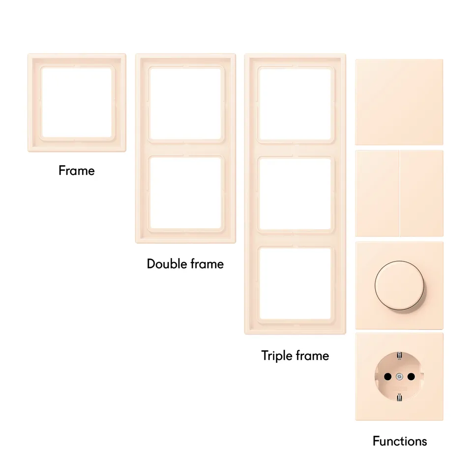 Toniton Les Couleurs Deep Creme 02 bryter stikkontakt krem