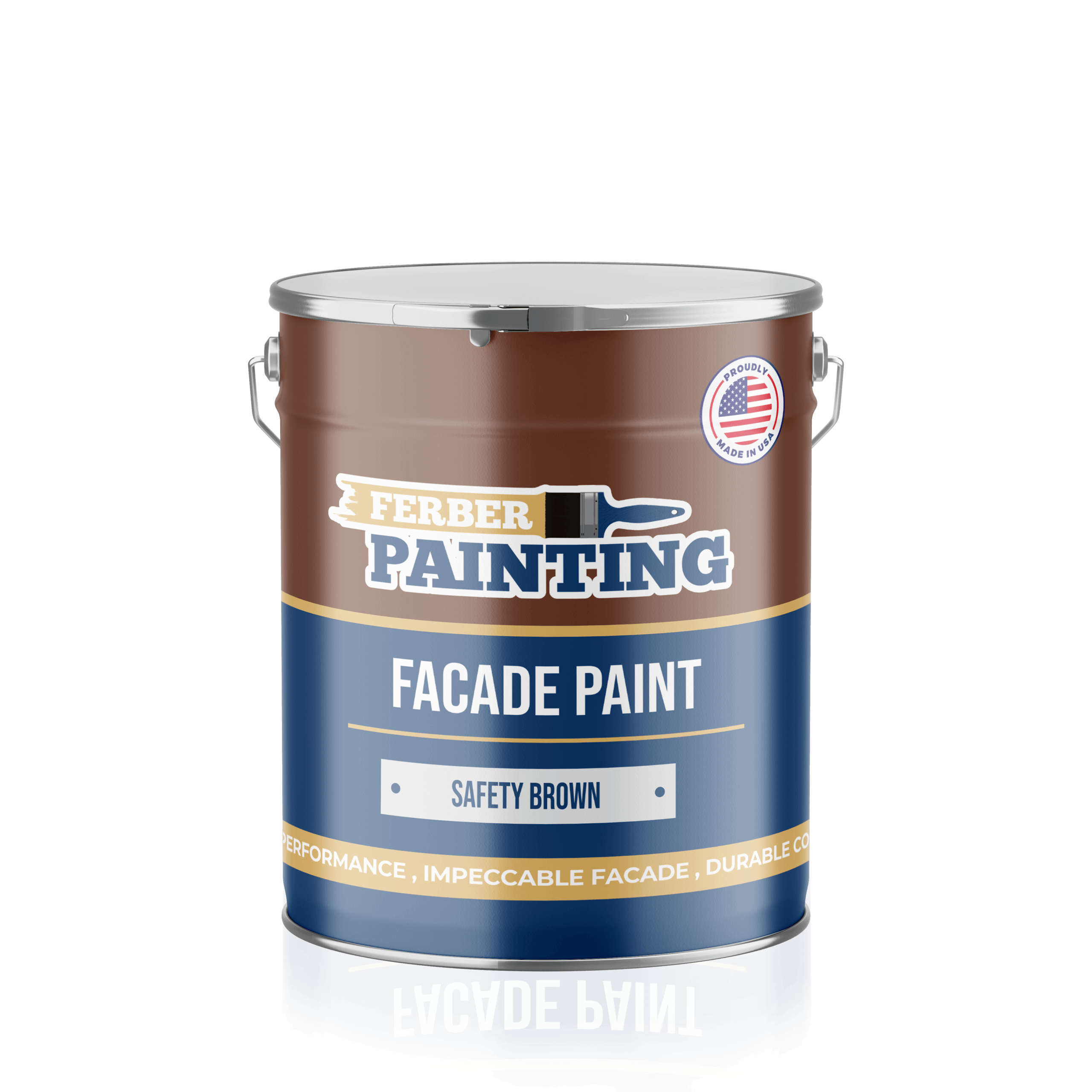 Ferber Painting fasademaling sikker brun værbestandig