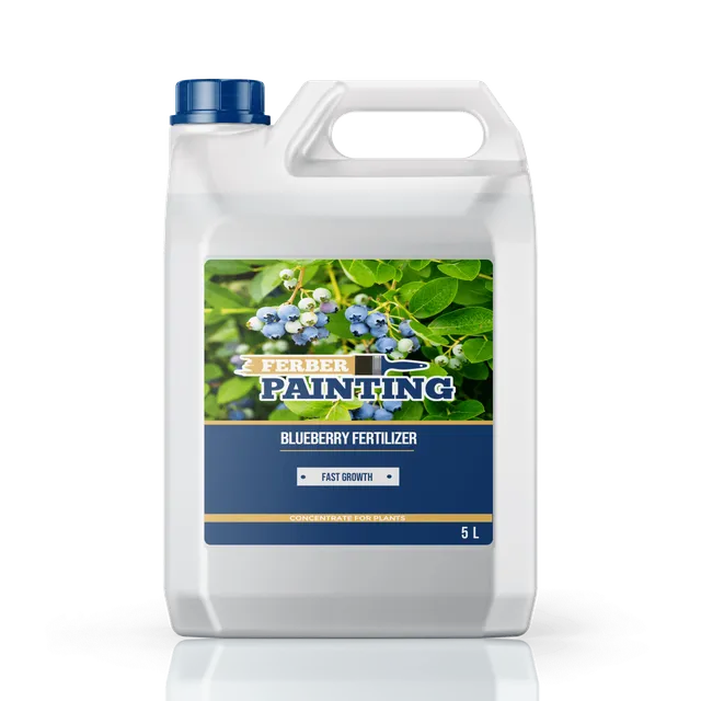 Ferber Painting Blueberry Fertilizer blåbærgjødsel NPK 15-15-15