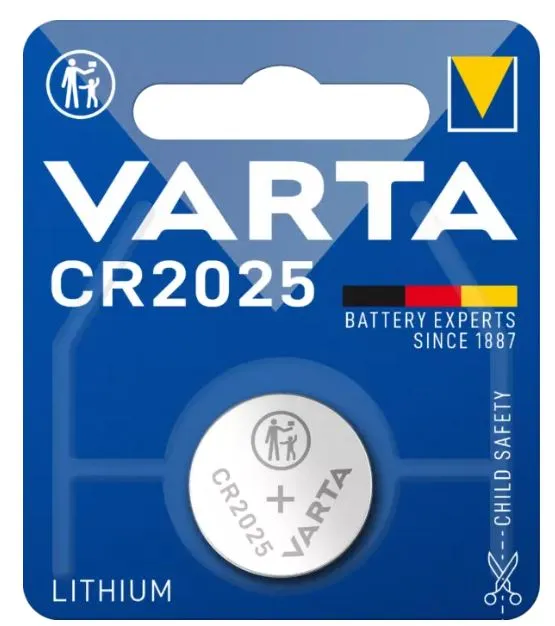 C. Christoffersen CR2025 batteri Lithium 3V knappcelle