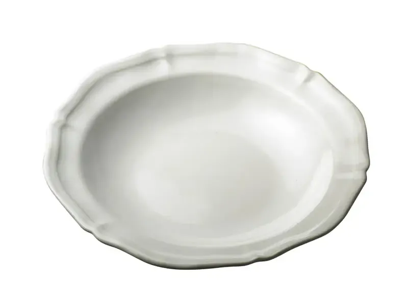 Gysinge dyp tallerken beigehvit stengods 225 mm
