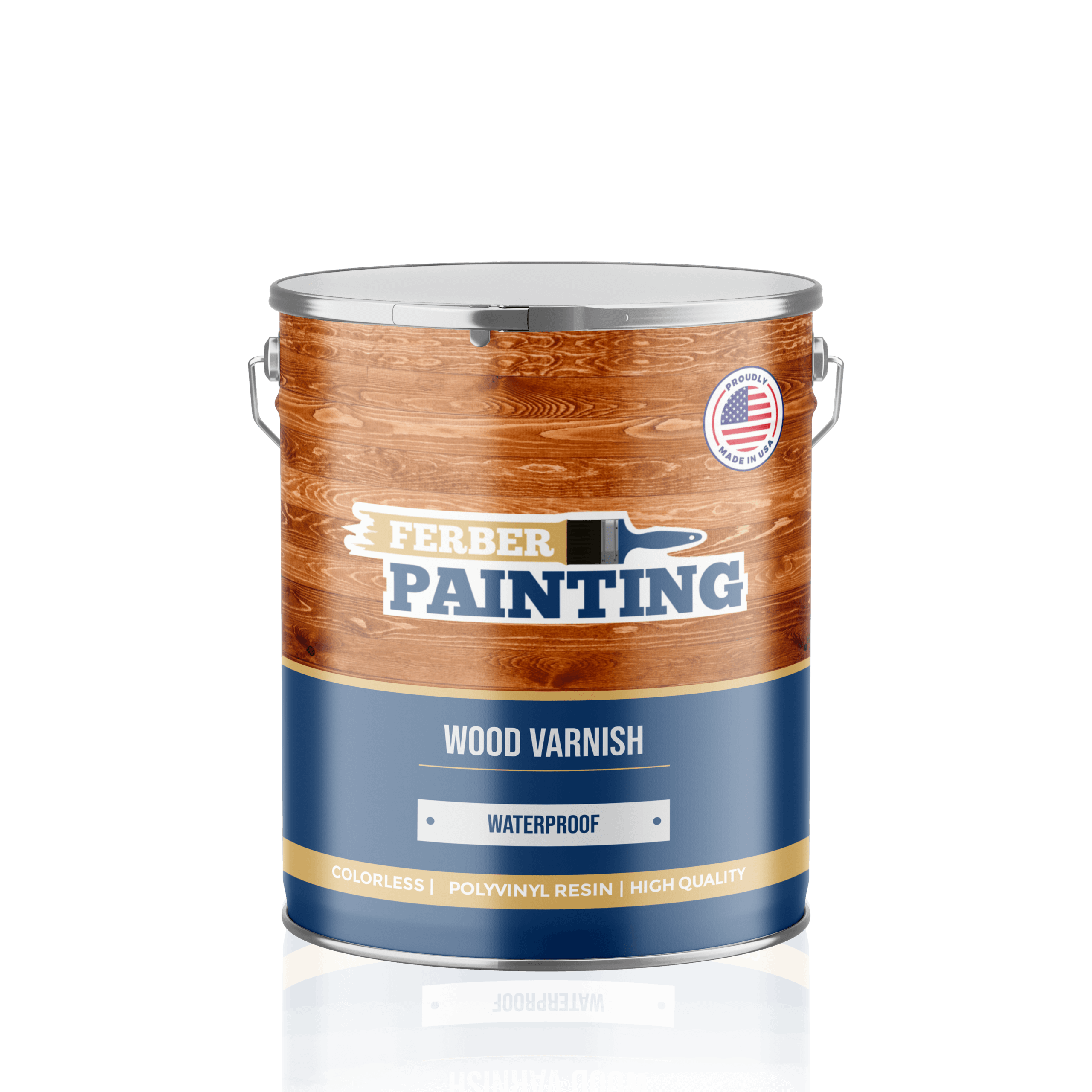 Ferber Painting Wood Varnish trelakk slitesterk blank