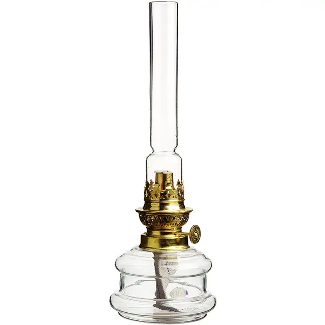 Gysinge fotogenlampe klart glass rundbrenner