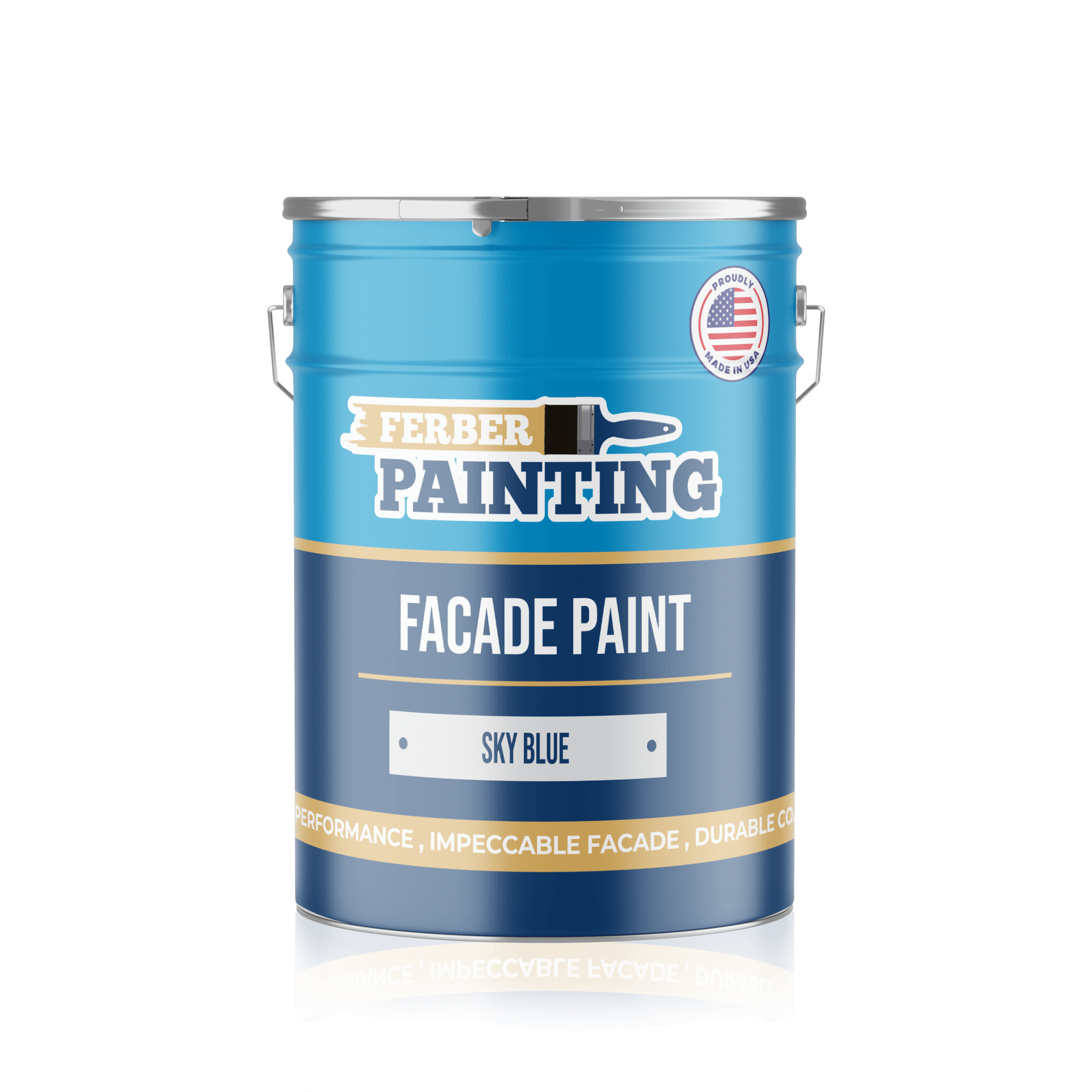 Ferber Painting fasademaling himmelblå værbestandig
