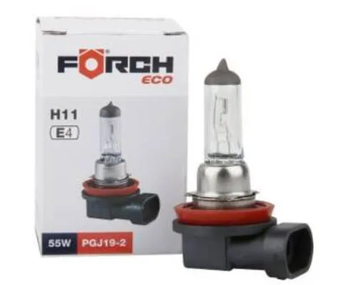 Forch H11 billampe 55W halogen hovedlys 12V