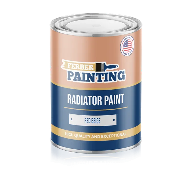 Ferber Painting radiatorlakk rødbeige varmebestandig