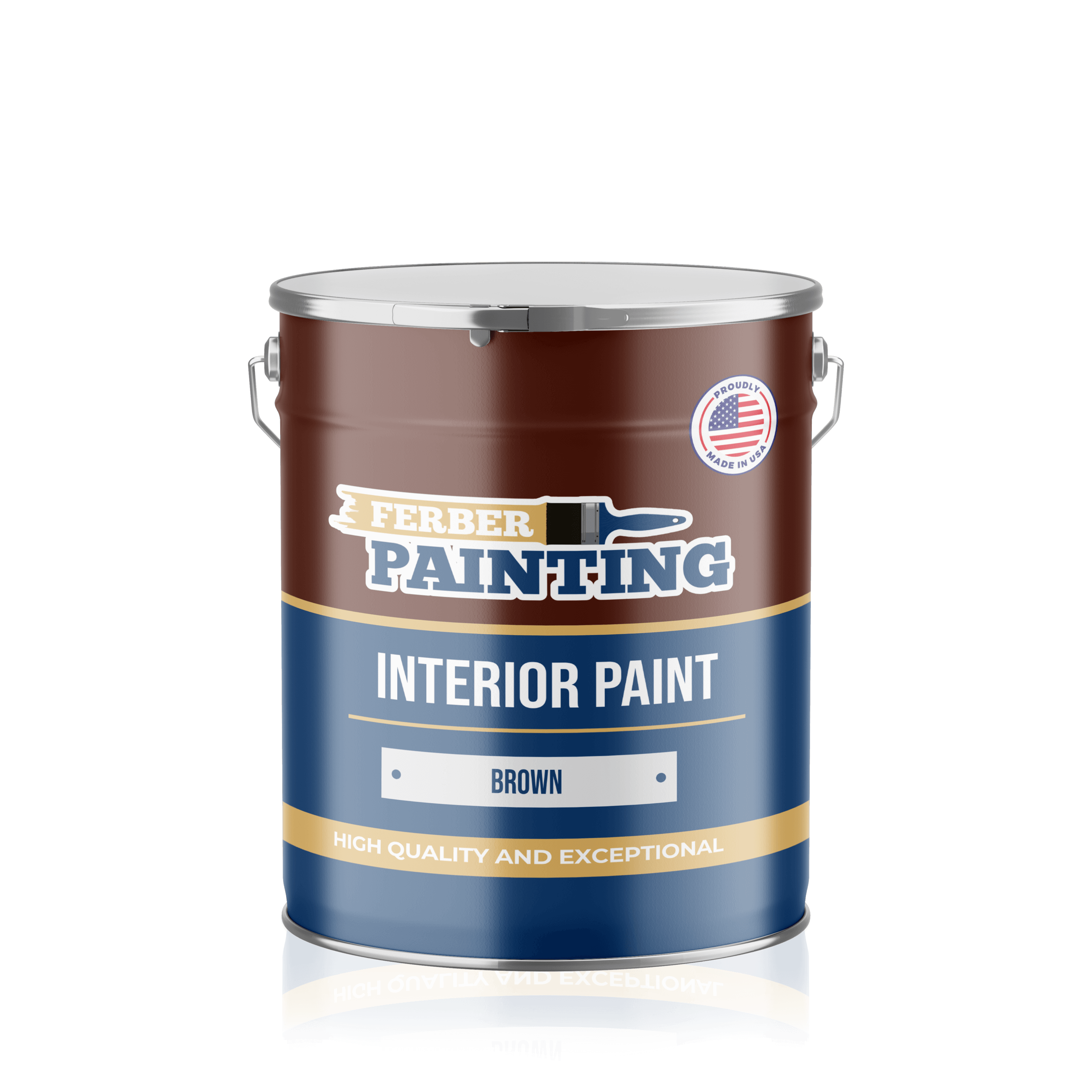 Ferber Painting Interior Paint interiørmaling brun matt