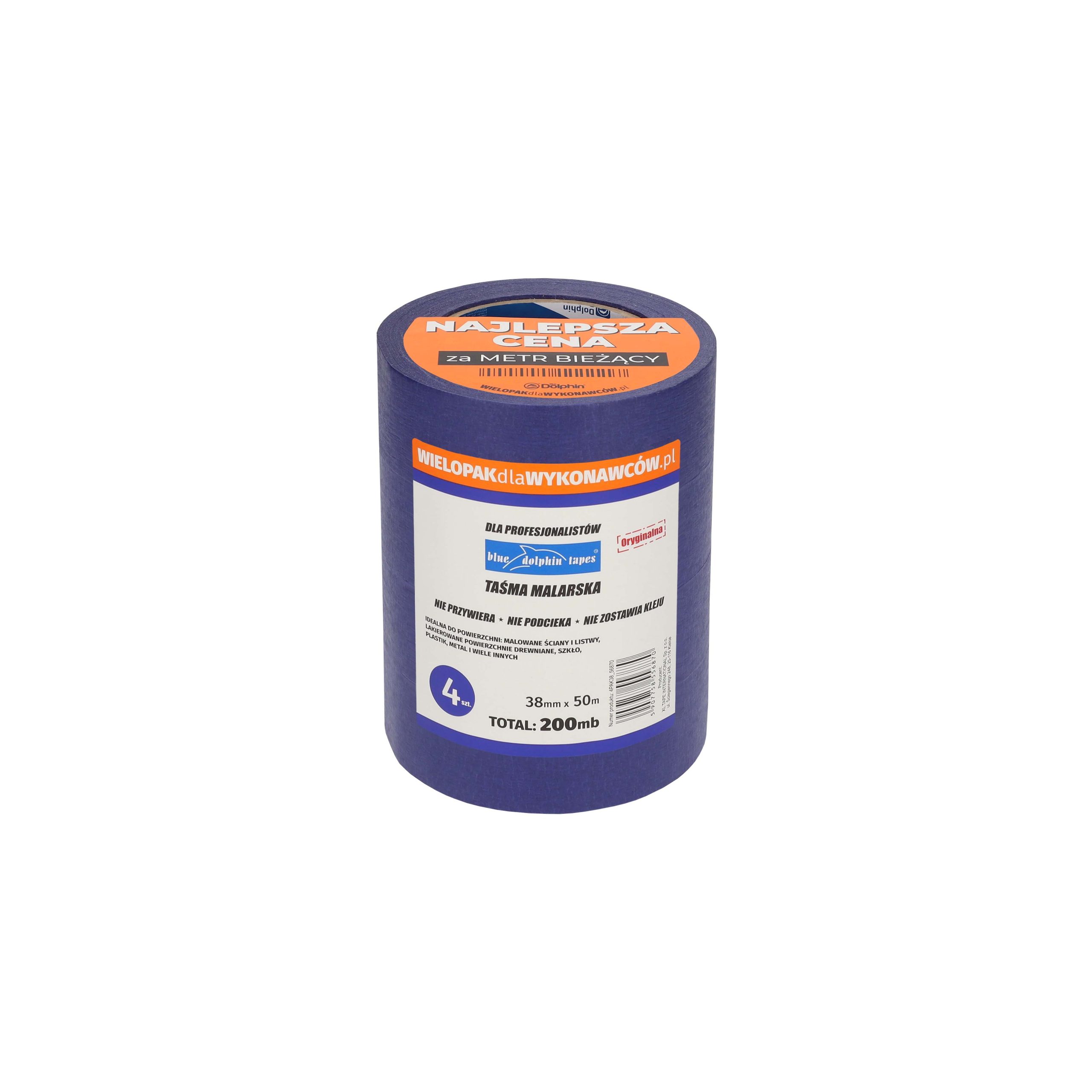 Blue Dolphin maskeringstape flerpakning malertape