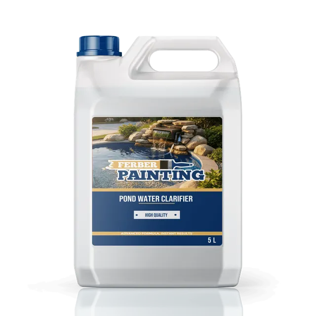Ferber Painting Pond Water Clarifier damklarner mot grumset vann