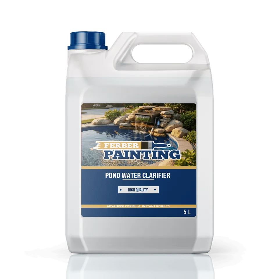 Ferber Painting Pond Water Clarifier damklarner mot grumset vann